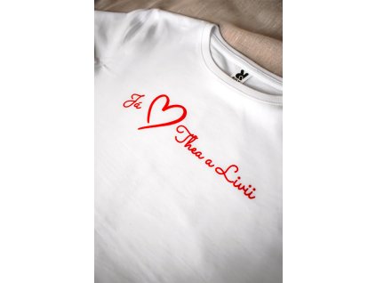 Tričko Já♡...SE JMÉNY VAŠICH DĚTÍ