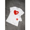 Dámské tričko SRDCE-PUZZLE
