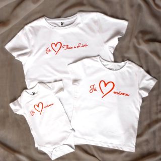 Svátek lásky❤️je na spadnutí a i vy můžete mít svou zamilovanou kolekci se jmény vašich dětí💞💘 #cernanabile #valentyn...