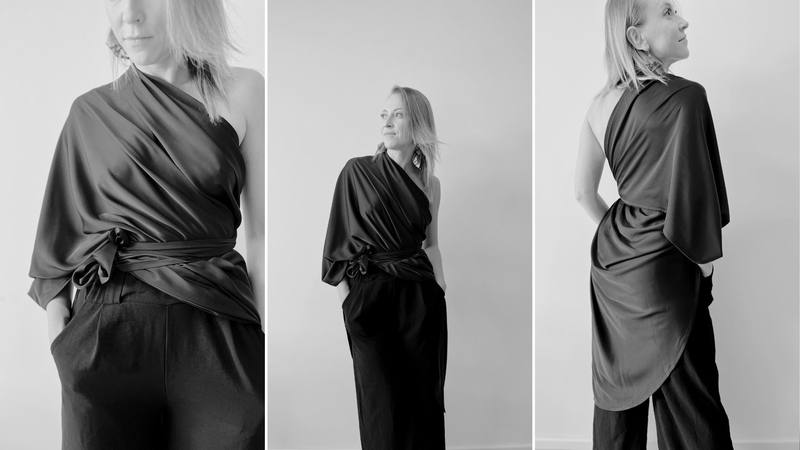 Letní zavinovací šaty