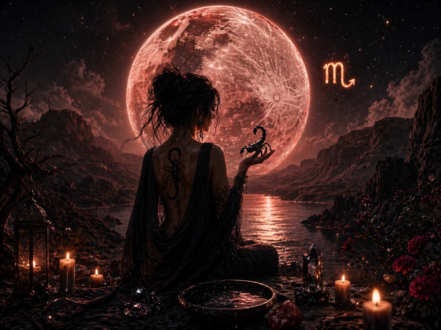 Úplněk ve Štíru: Květová krev a pravda až na kost