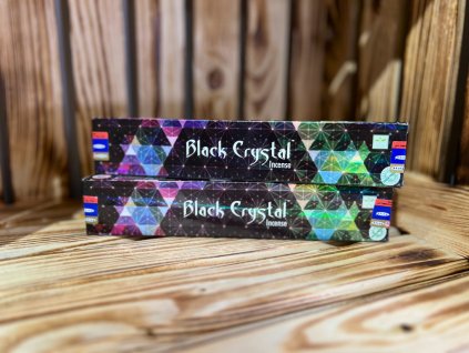 Vonné tyčinky Satya Black Crystal