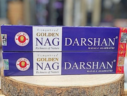Vonné tyčinky - Golden Nag; Darshan