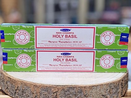 Vonné tyčinky -  Satya; Nag Champa Holy Basil