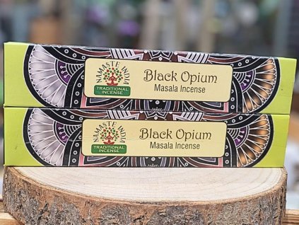 Vonné tyčinky - Namaste India; Black Opium