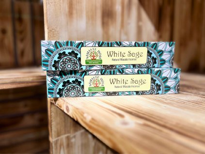 Vonné tyčinky - Namaste India, White Sage