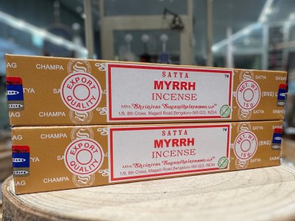 Vonné tyčinky - Satya Myrrh