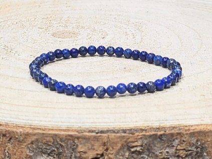 Lapis lazuli - náramek, 4mm