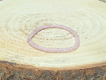 Růženín - náramek, 2×4mm – rondelky