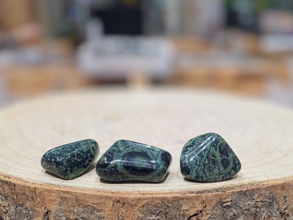 Jaspis kambaba - tromlovaný kámen; 30-40mm