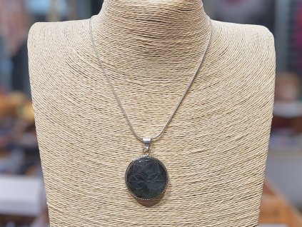 Labradorit - přívěsek; 30-35mm