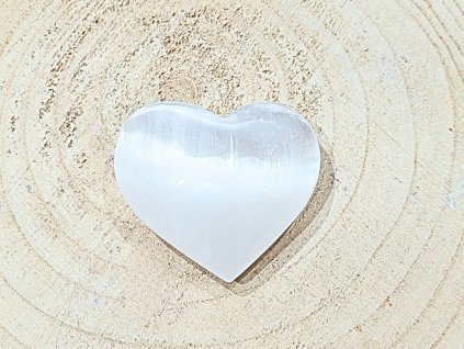 selenit srdce 2x 290, 7 8cm