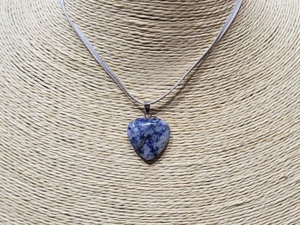 Sodalit - přívěsek; 20-22mm