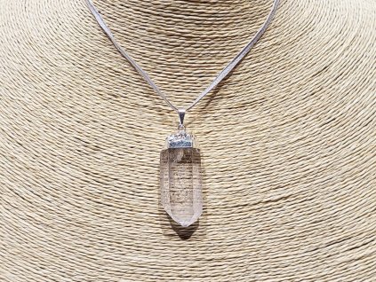 Křišťál - přívěsek; 40-42mm