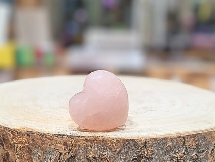 Růženín - tromlované srdce; 40-42mm
