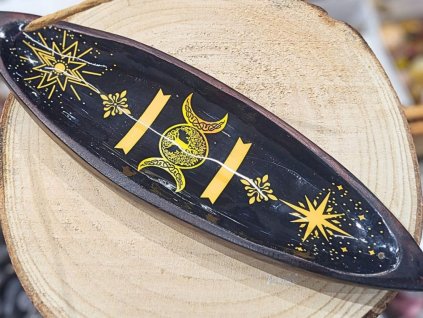 Stojan na vonné tyčinky – Trojitý měsíc