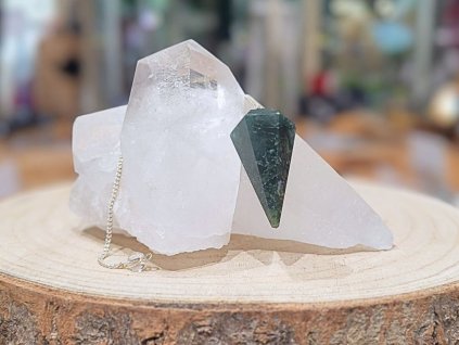 Kyvadlo – Mechový achát