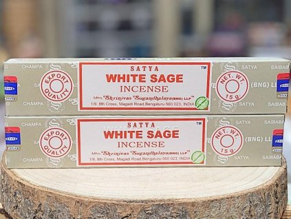 Vonné tyčinky - Satya; White Sage – Bílá šalvěj
