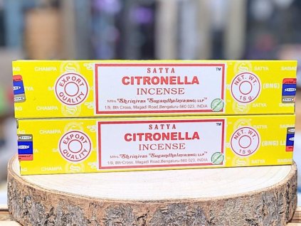 Vonné tyčinky - Satya; Citronella