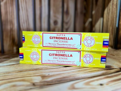 Vonné tyčinky - Satya, Citronella