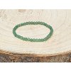 Avanturín zelený - náramek, 4mm