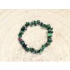 Rubín v zoisitu - náramek, 5-10mm - sekaný