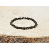 Bronzit - náramek, 4mm