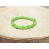 Kalcit zelený - náramek, 8mm