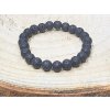 Lávový kámen – náramek, 8mm