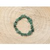 Avanturín zelený - náramek, 5-10mm - sekaný