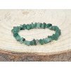 Avanturín zelený - náramek, 5-10mm - sekaný