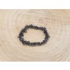 Hematit - náramek, 5-10mm - sekaný