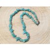Amazonit - náhrdelník, 40cm - sekaný