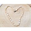 Perla říční - náhrdelník; 40cm