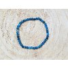 Apatit - náramek; 4mm - fasetovaný