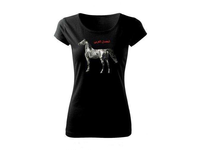 kůň dámské tričko