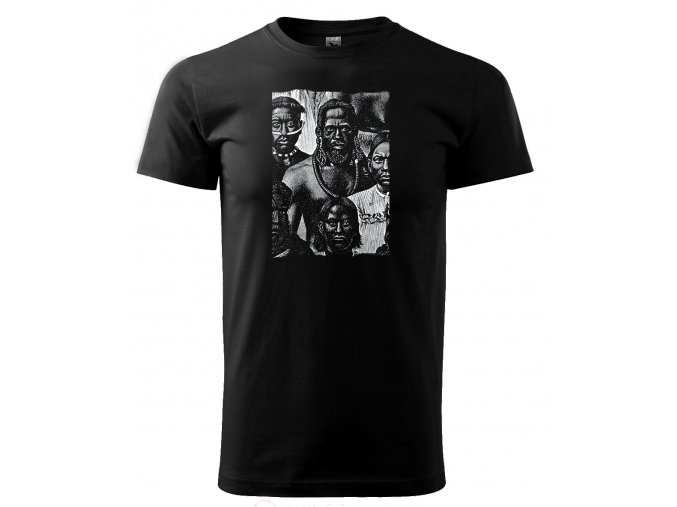 tričko s obrázkem indián