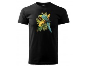 papoušek pánské tričko