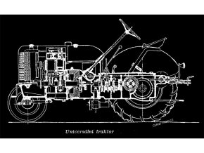 Traktor - tričko s obrázkem traktoru