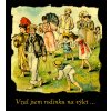 Rodinný výlet - tričko s potiskem (Pánské/Dámské Dámské černé, Velikost XXL)