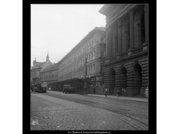 Chourovy domy (393-2), Praha 1959 , černobílý obraz, stará fotografie, prodej