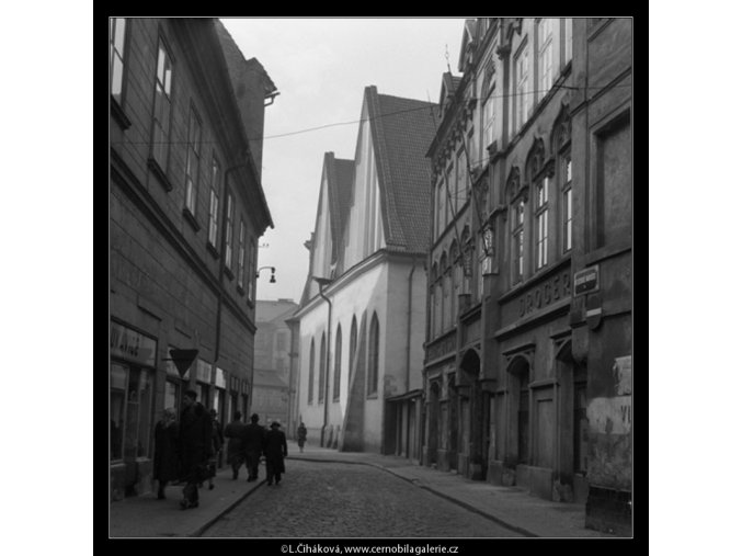 Betlémská ulice (481-3), Praha 1959 , černobílý obraz, stará fotografie, prodej