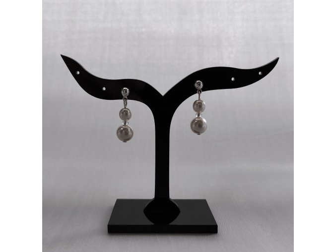 603417 I nausnice-duo-perlicka-bila