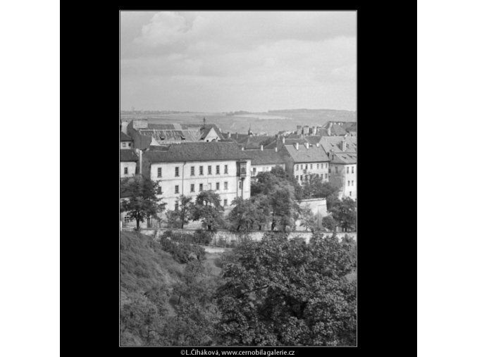 Úvoz (2483-1), Praha 1963 září, černobílý obraz, stará fotografie, prodej