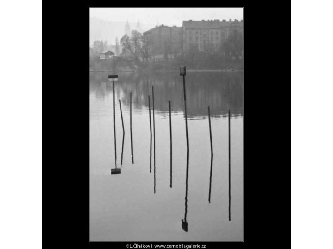 Úvaziště (2629-3), žánry - Praha 1964 leden, černobílý obraz, stará fotografie, prodej