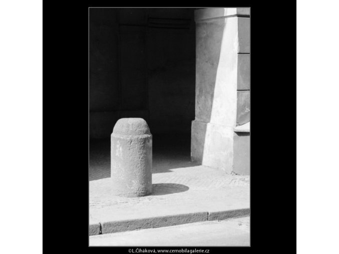 Patník (3123), Praha 1964 srpen, černobílý obraz, stará fotografie, prodej
