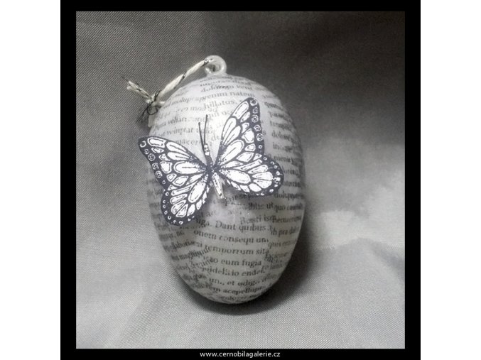 9634 vajicko text motyl