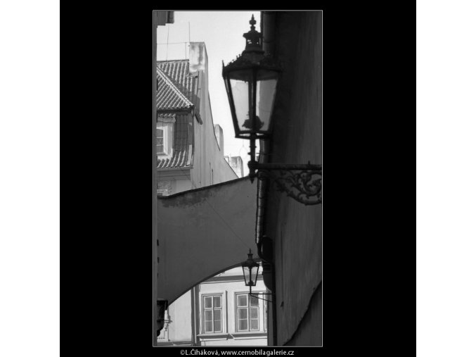 Lucerny (5184), Praha 1967 únor, černobílý obraz, stará fotografie, prodej