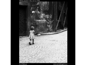 Na Jánském vršku (700), žánry - Praha 1960 červen, černobílý obraz, stará fotografie, prodej
