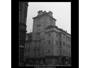 Pohled na Havelskou bránu (61), Praha 1958 , černobílý obraz, stará fotografie, prodej